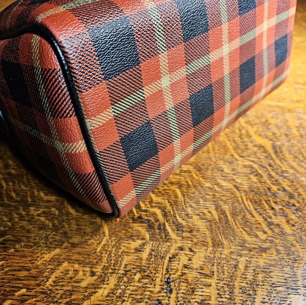 Coach Mini Bennet In Riley Plaid - Picture 11 of 15